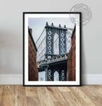 Photo Manhattan Bridge New York Poster noanahiko