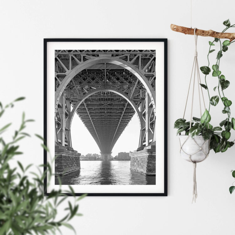 Williamsburg Bridge NY Noanahiko Printable Wall Art 0154