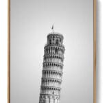 Pisa Tower Art Print Poster