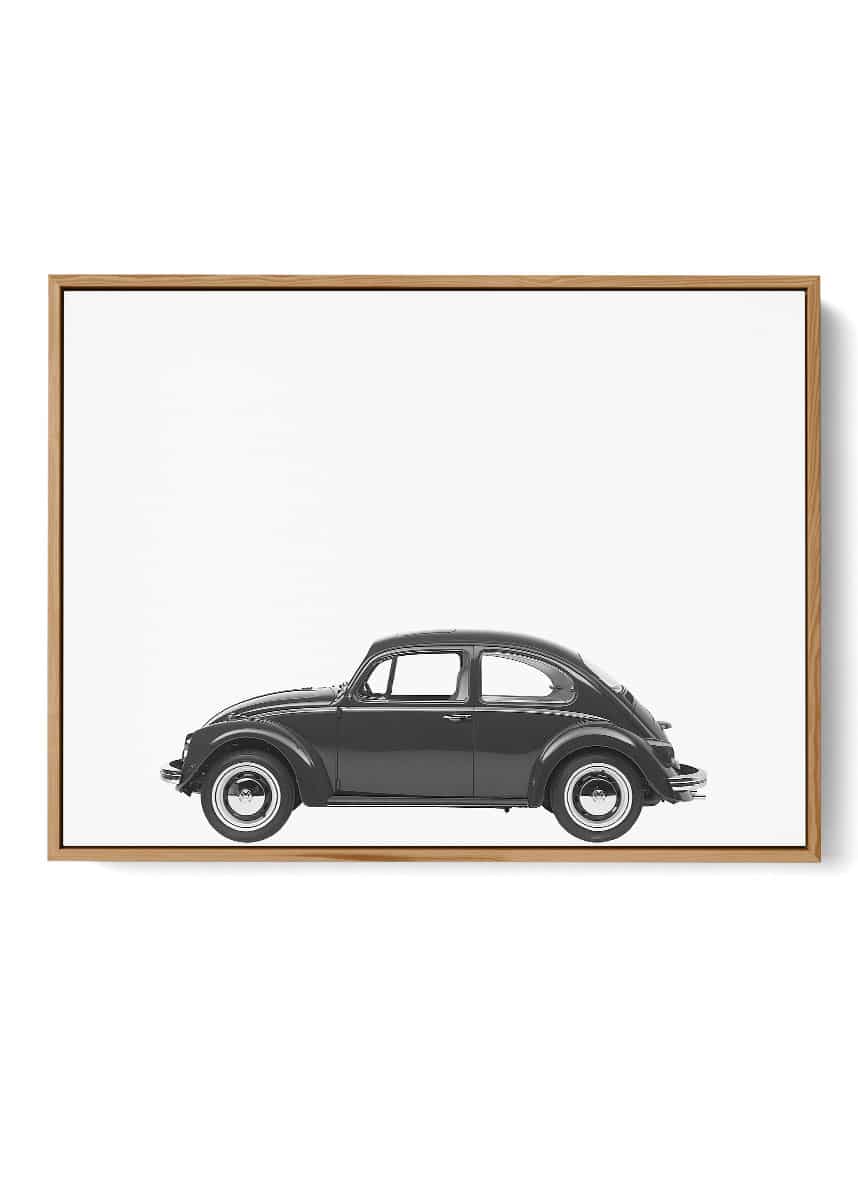 VW Volkswagen Beetle Car 42" x 24" LARGE WALL POSTER PRINT NEW