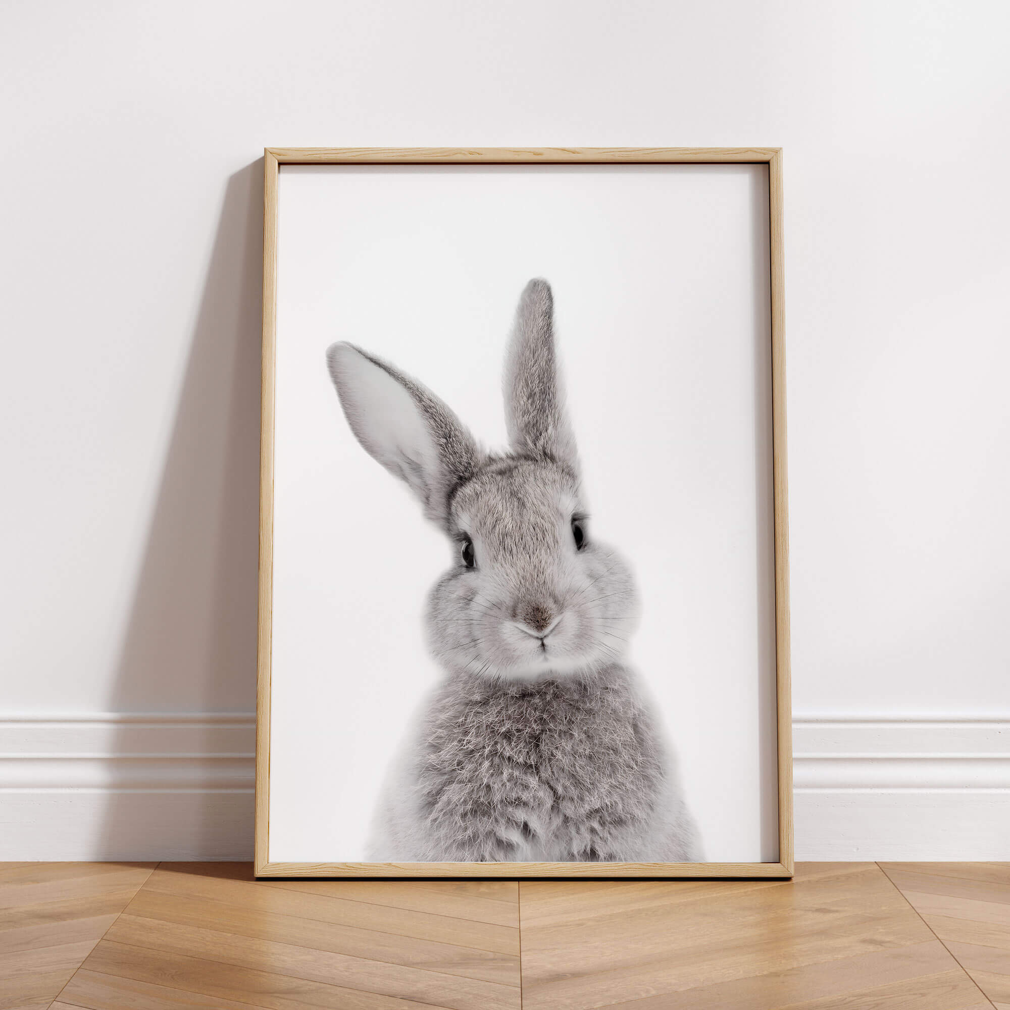Adorable Bunny Nursery Poster Digital Download Printable