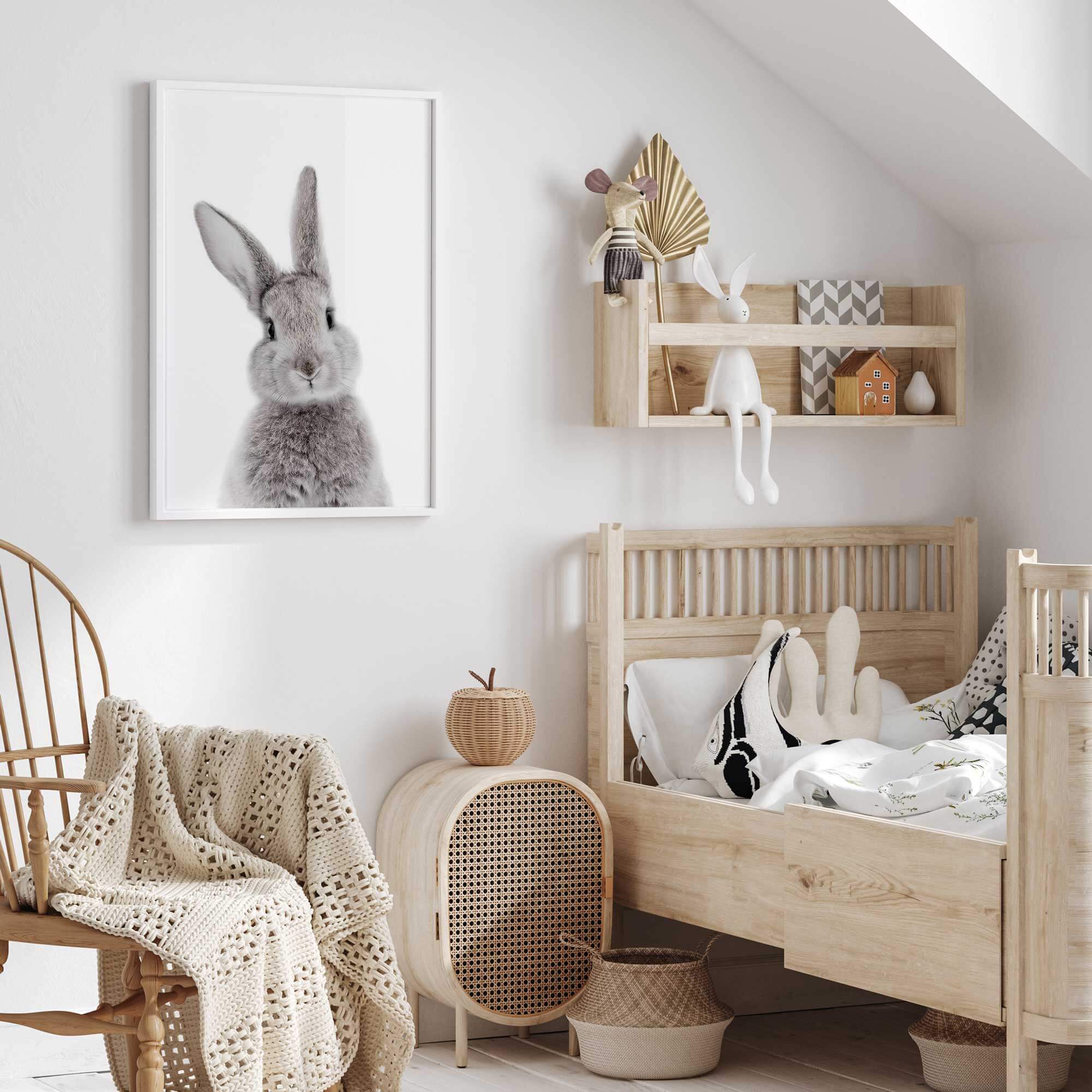 Nursery Wall Decor Printable Baby Bunny Art
